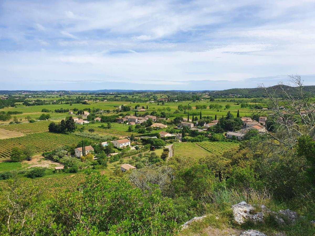 Вилла La Bastide Bleue Андюз Экстерьер фото